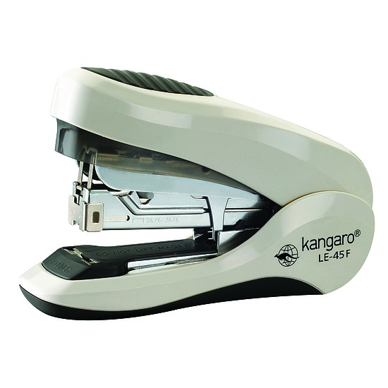 Kangaro LE-45F tűzőgép - Less Effort- csontfehér 40 lap 24-26/6-8 kapocs- nyomáskönnyítő technológia 