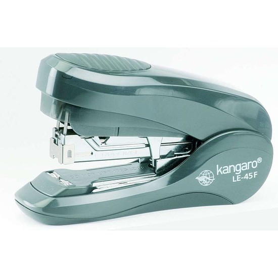 Kangaro LE-45F tűzőgép- Less Effort - grafit szürke 40 lap 24-26/6-8 kapocs - nyomáskönnyítő technológia