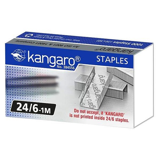 Kangaro tűzőkapocs 24/6 1000db/dob