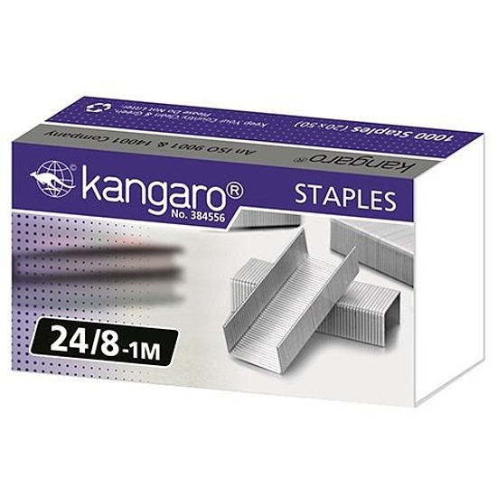 Kangaro tűzőkapocs 24/8 1000db/doboz