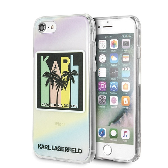 Karl Lagerfeld California Dreams tok iPhone 7 / 8 / SE 2020 / SE 2022 készülékhez - többszínű
