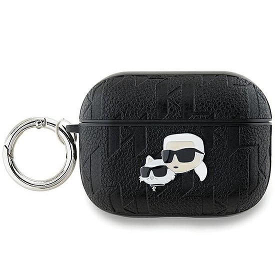 Karl Lagerfeld Monogram Karl & Choupette Head tok AirPods Pro 2-hez - fekete