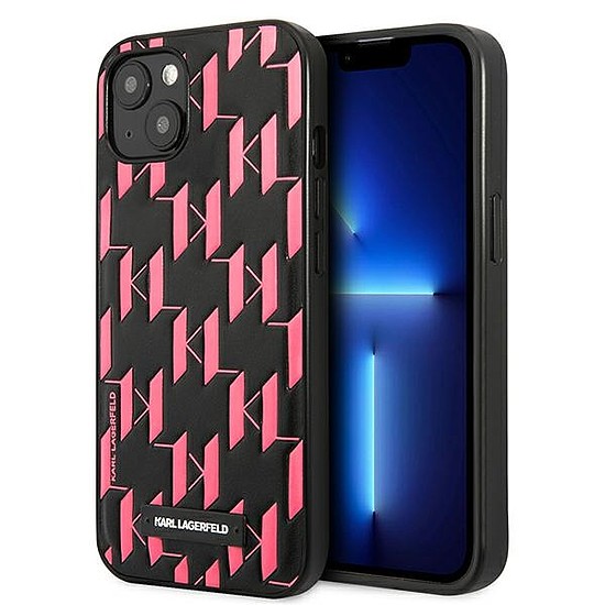 Karl Lagerfeld monogram plakett - borító iPhone 13-hoz (KLHCP13MMNMP1P)