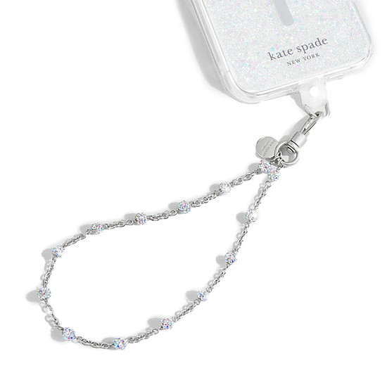 Kate Spade New York-i univerzális telefonbűvész karkötő - univerzális telefonzsinór Dazzle Chain ezüst (KS053460-05)