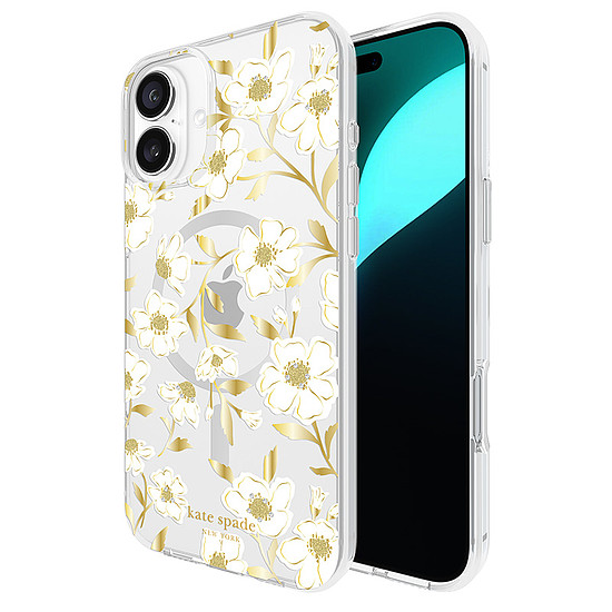 Kate Spade New York Protective Gems MagSafe - iPhone 16 Plus tok virágos napfény (KS054384)