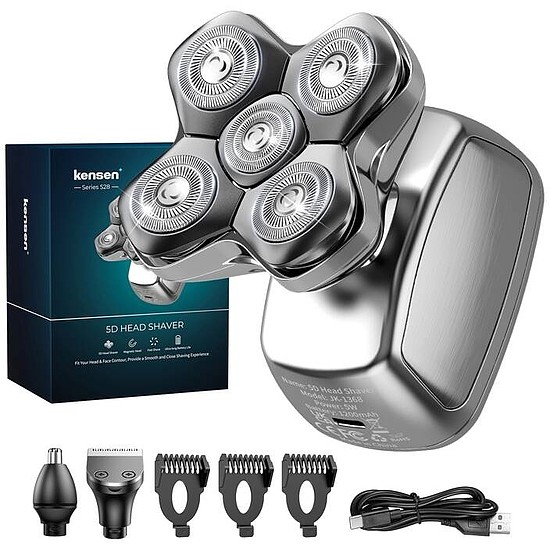 Kensen 6D elektromos borotva 05-KGTJ41-10A ezüst (05-KGTJ42-0QA)