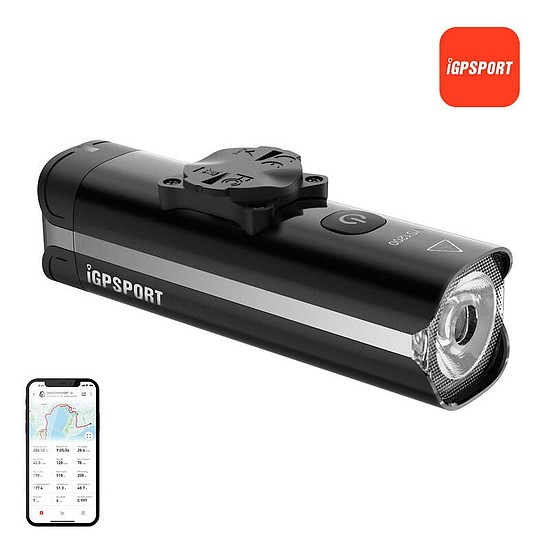 Kerékpár első lámpa iGPSPORT VS1200 w / M80 Smart (VS1200(with M80))