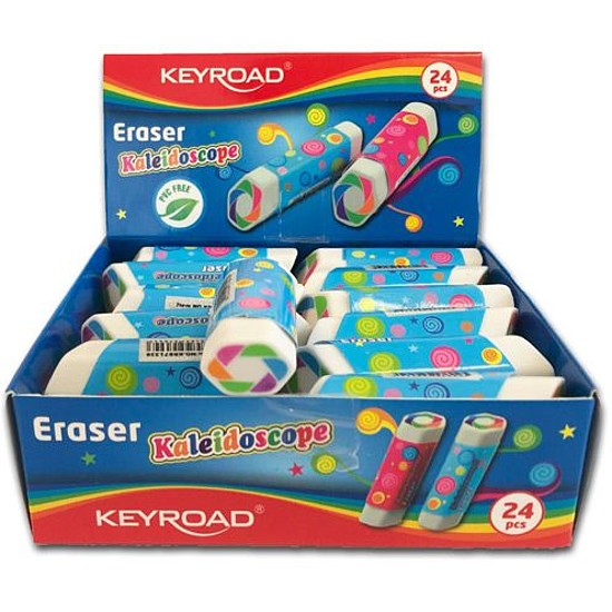 Keyroad Kaleidoscope radír (24db/doboz)