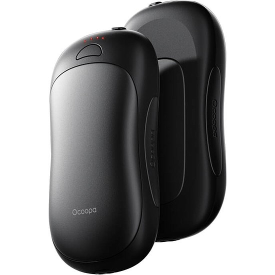 Kézmelegítő powerbank funkcióval Ocoopa UT3 Pro 2x5000 mAh, USB-C fekete-fekete (UT4102-BK_BK)