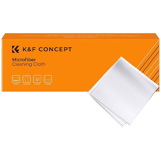 K&F Concept pormentes törlőkendők SKU.1615 15x15 cm 10db