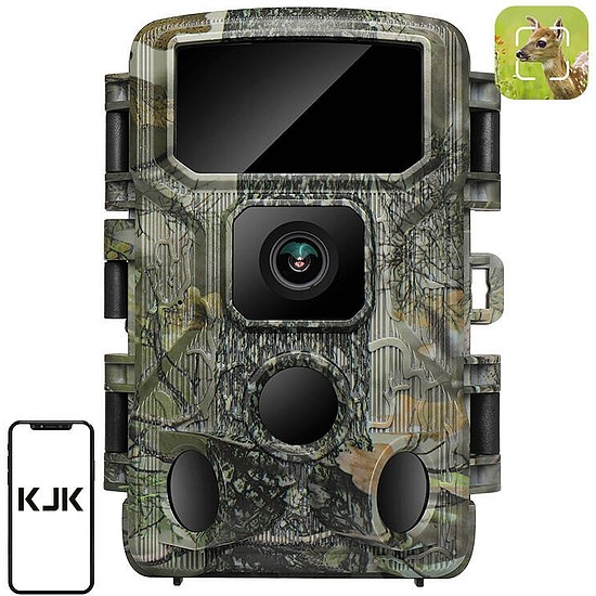 KJK 48MP 1920x1080p WIFI App fotócsapda (KJK-HC230)