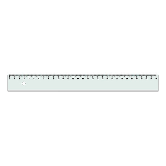 Koh-I-Noor vonalzó műanyag 30 cm átlátszó 742610