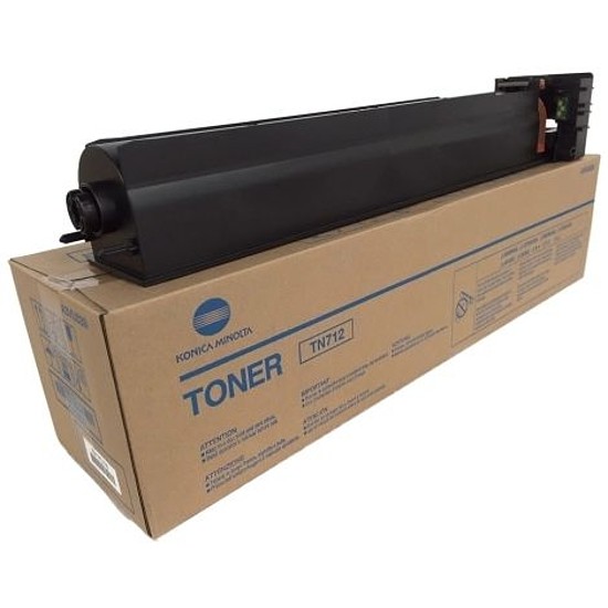 Konica Minolta Bizhub 654 754 TN-712 lézertoner eredeti 40,8K A3VU050