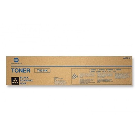 Konica Minolta Bizhub C353 toner eredeti Black 26K TN314K A0D7151