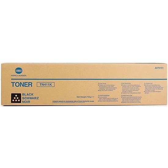 Konica Minolta TN-411K Black toner eredeti 45K A070151