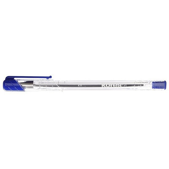 Kores K11-M golyóstoll kék, műanyag, kupakos eldobható 0,7 mm kék írásszín