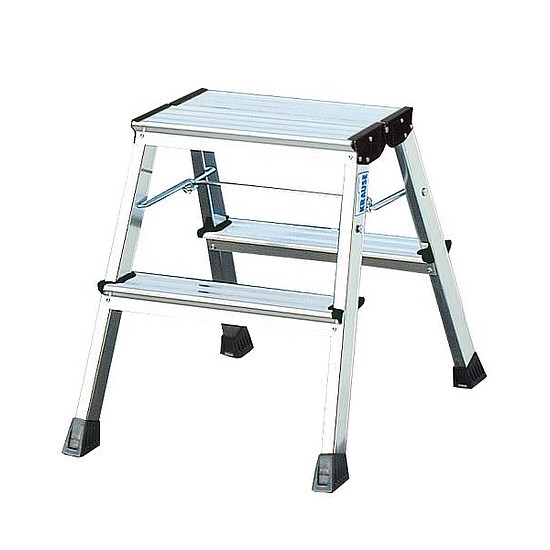 Krause Rolly gurítható 2x2 lépcsőfokos fellépő alu színben 130037