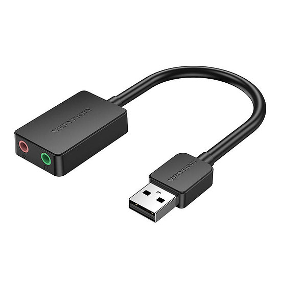 Külső hangkártya USB 2.0 Vention CDYB0 2 portos 0,15m (CDYB0)