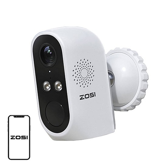 Kültéri IP kamera napelemmel ZOSI C1Pro WiFi 3MP IP66