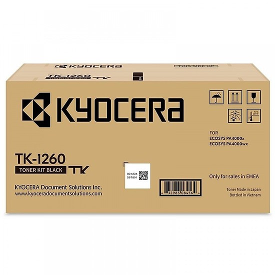 Kyocera TK-1260 lézertoner eredeti 10K 1T0C150NL0