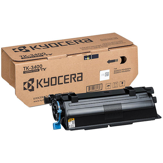 Kyocera TK-3400 lézertoner eredeti 12,5K 1T0C0Y0NL0