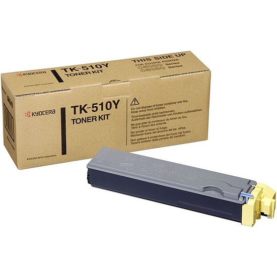 Kyocera TK-510Y lézertoner eredeti Yellow 8K 1T02F3AEU0 / megszűnő