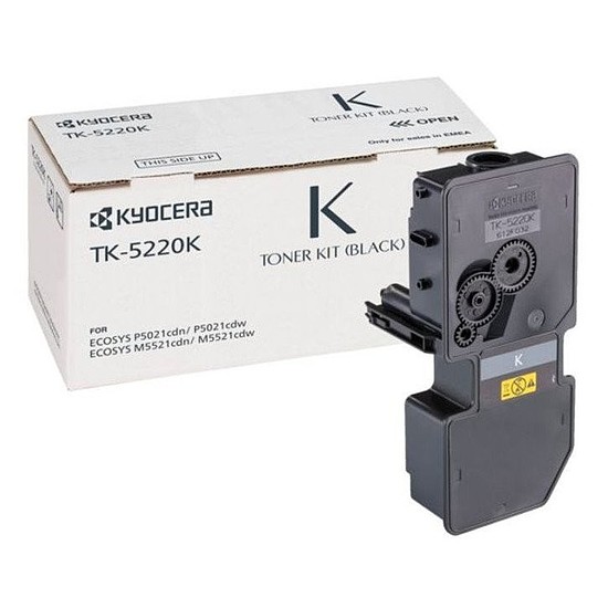 Kyocera TK-5220 Black lézertoner eredeti 1,2K 1T02R90NL1