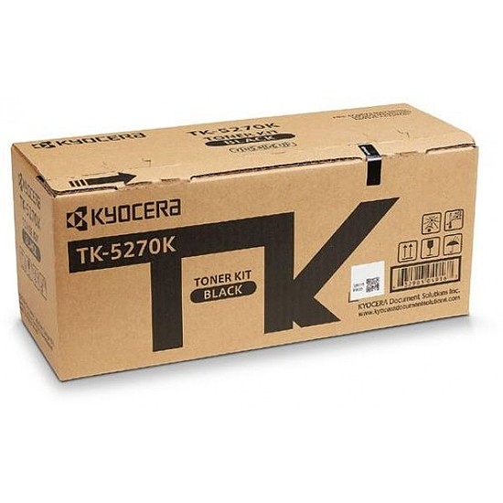 Kyocera TK-5270K lézertoner eredeti Black 8K 1T02TV0NL0