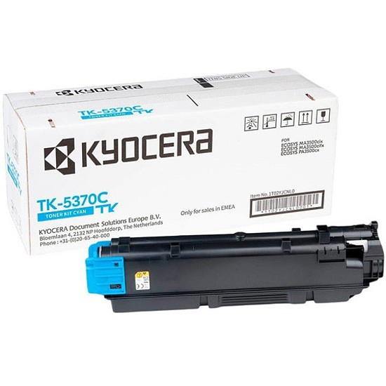 Kyocera TK-5370C cyan toner eredeti 1T02YJCNL0