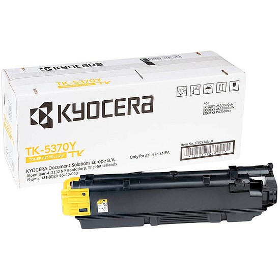 Kyocera TK-5370Y yellow toner eredeti 1T02YJANL0
