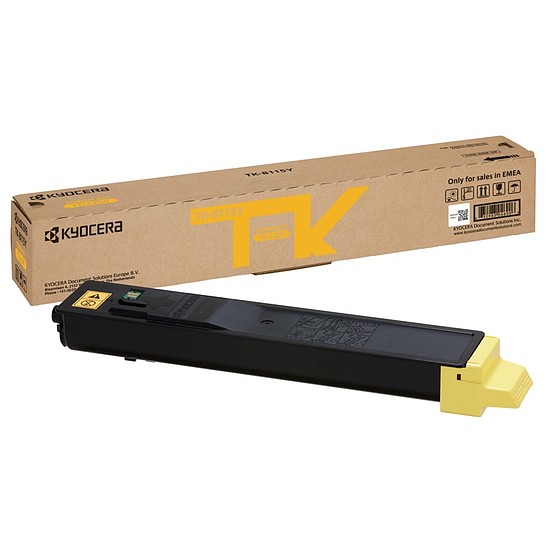 Kyocera TK-8115 Yellow lézertoner eredeti 6K 1T02P3ANL0