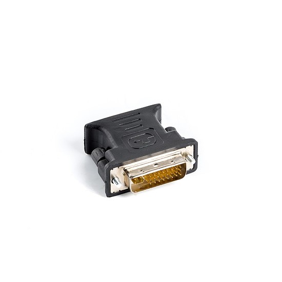 LANBERG DVI-I(M)(24+5) DUAL LINK->VGA(F) ADAPTER FEKETE