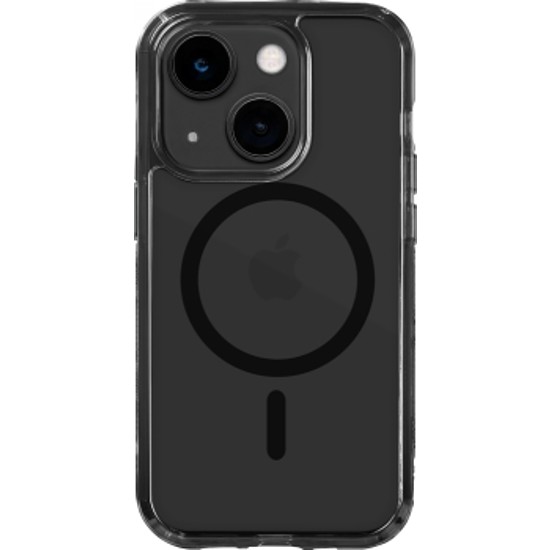 LAUT Crystal Matter - védőtok iPhone 14 Plus-hoz, kompatibilis a MagSafe-el (fekete)
