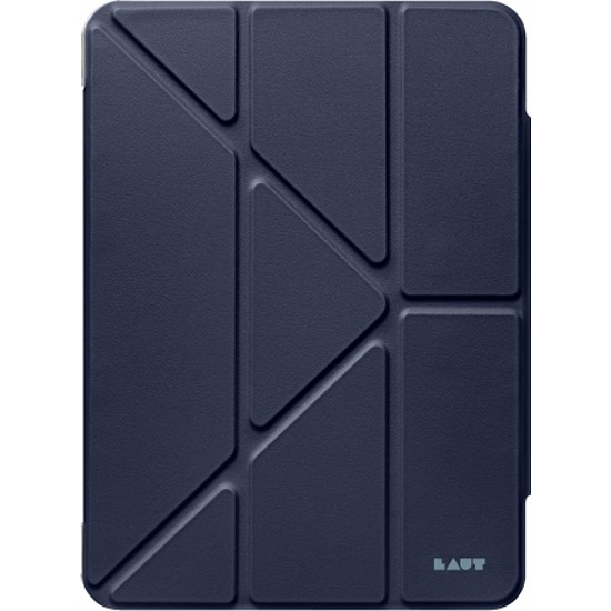 LAUT Huex Folio tok Apple Pencil tartóval iPad 10.9" 10 (gen.) készülékhez - sötétkék