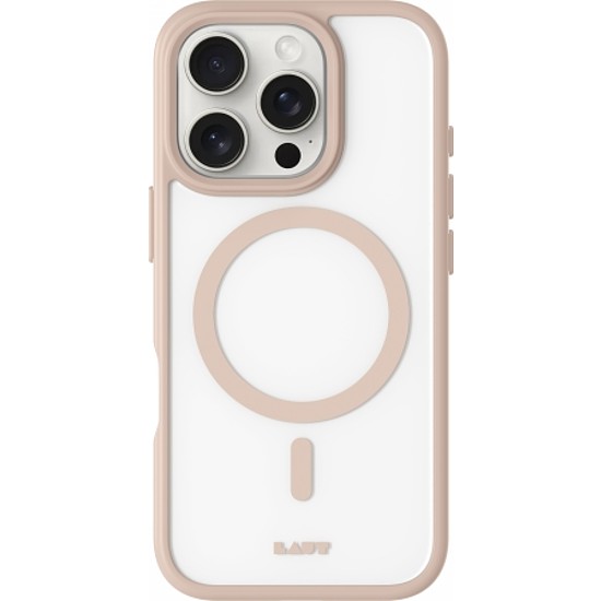Laut Huex Protect MagSafe tok iPhone 16 Próhoz - bézs