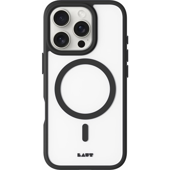 Laut Huex Protect MagSafe tok iPhone 16 Próhoz - fekete