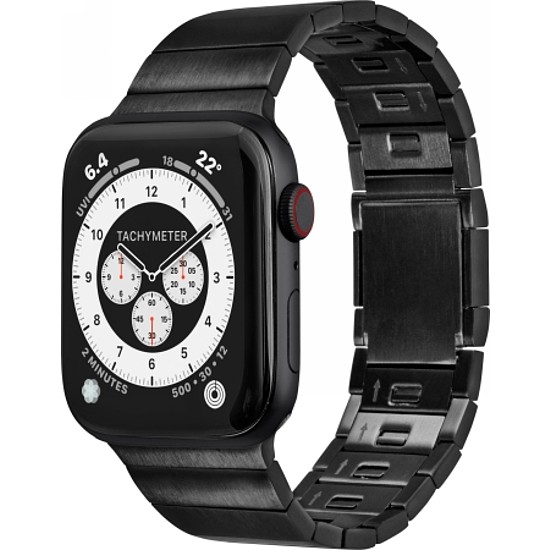 LAUT LINK 2.0 Apple Watch szíj 42/44/45/49 mm - fekete