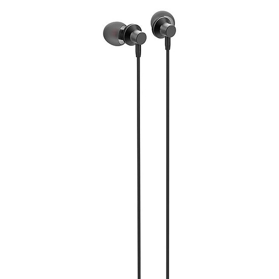 LDNIO HP06 vezetékes fülhallgató, 3,5 mm-es jack, fekete (HP06)
