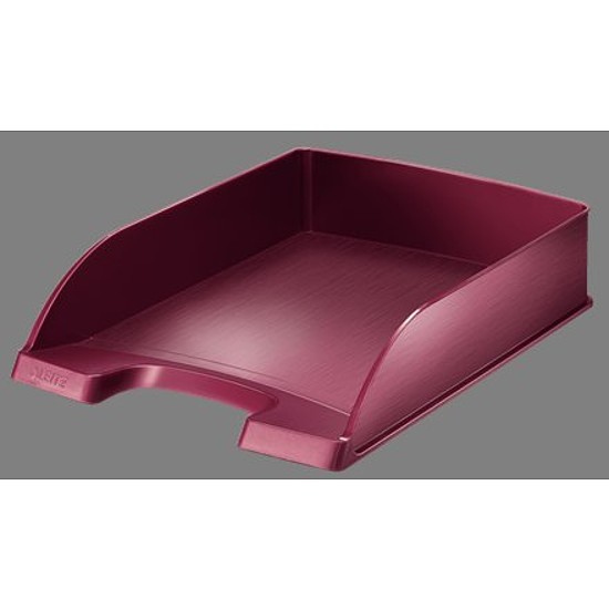 Leitz Style 52540028 műanyag irattálca A4 gránátvörös