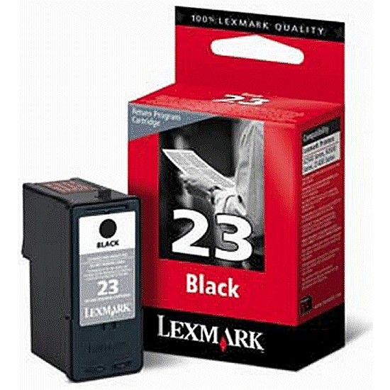 Lexmark 23 Black tintapatron eredeti 018C1523E