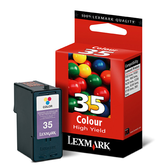 Lexmark 35 color tintapatron eredeti 018C0035E / megszűnő
