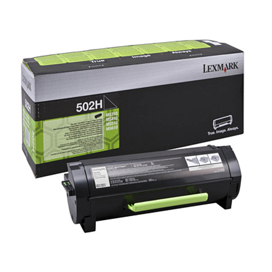 Lexmark 502H MS310 MS410 MS510 MS610 lézertoner eredeti 5K 50F2H00