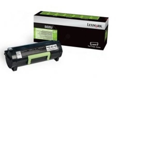 Lexmark 502U MS510 MS610 lézertoner eredeti 20K 50F2U00