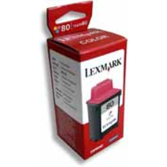 Lexmark 80 color tintapatron eredeti 12A1980 megszűnő