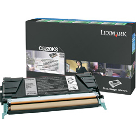 Lexmark C522 lézertoner eredeti Black 4K C5220KS