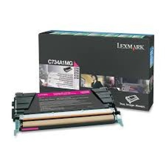 Lexmark C734 C736 lézertoner eredeti Magenta 6K C734A1MG