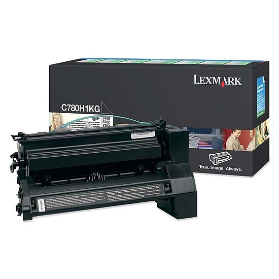 Lexmark C780 C782 lézertoner eredeti Black 10K C780H1KG