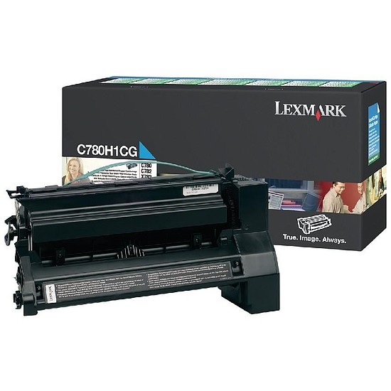 Lexmark C780 C782 lézertoner eredeti Cyan 10K C780H1CG