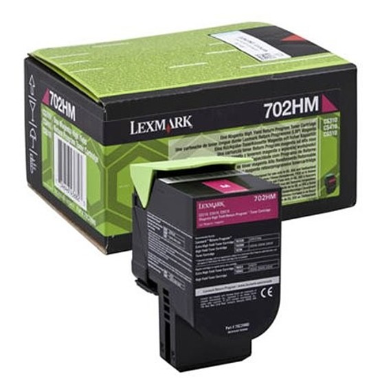 Lexmark CS310 SC410 SC510 lézertoner eredeti Magenta 3K 70C2HM0 702HM