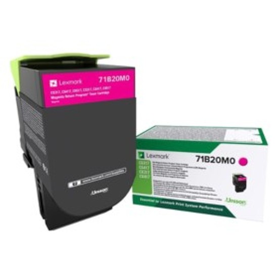 Lexmark CS317 Magenta lézertoner eredeti 2,3K 71B20M0